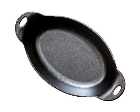 Heat-Treated 36 Ounce Oval Cast Iron Server 