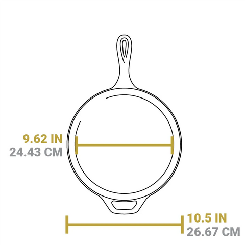 Wanderlust 3.2 Quart Cast Iron Cabin Combo Cooker