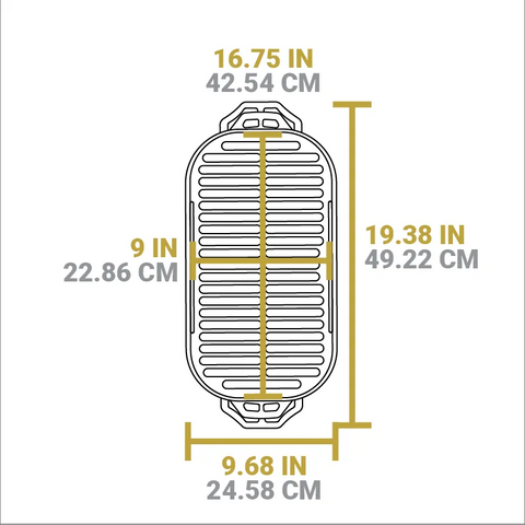 Sportsman’s Pro Cast Iron Grill™