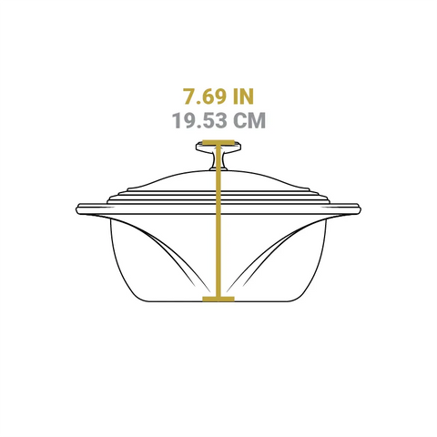 USA Enamel™ Cast Iron Dutch Oven